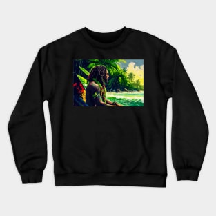 Rastafarian Vibe Crewneck Sweatshirt